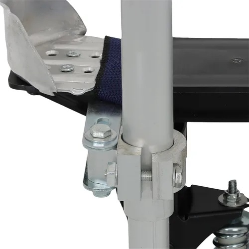 Vista 5 de waltyotur 15-23 pulgadas de yeso zancos grado ajustable de aluminio herramienta de zancos para pintar o limpiar - negro
