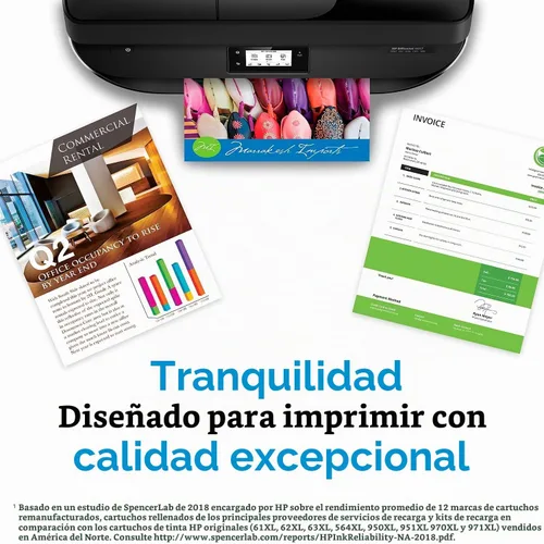 Vista 8 de HP 970XL cartucho de tinta negra original de alto rendimiento (CN625AM)