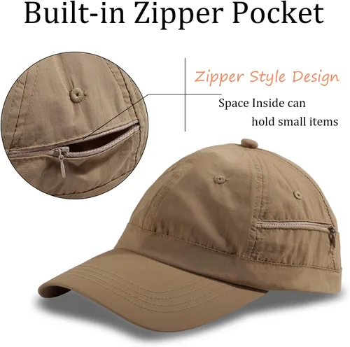Vista 22 de Gorra de béisbol impermeable para hombre, sombrero de lluvia plegable para correr al aire libre, sombrero de pesca solar