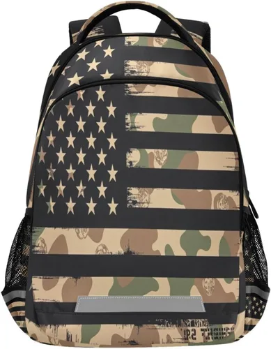 Vista 26 de Kcldeci Mochila escolar para niños pequeños, diseño de leopardo, leopardo, arcoíris, para niños, niñas, mochila escolar para libros de primaria A01