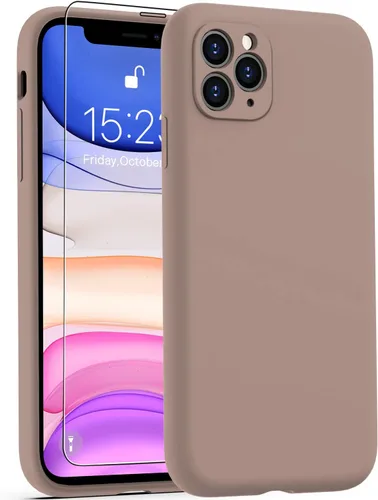 Vista 16 de Goodon Funda para iPhone 11 Pro con protector de pantalla - Protección mejorada de la cámara - Forro de microfibra suave - Funda protectora