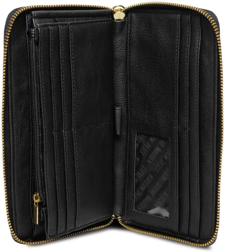 Vista 3 de Steve Madden Bolso tipo cartera con cremallera alrededor para mujer