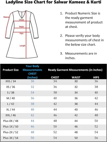 Vista 2 de ladyline Kurti Kurta de lentejuelas bordadas lisas de rayón para mujer (RPLEK WOSA780)