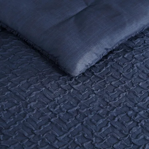 Vista 3 de Nautica - Juego de funda de edredón tamaño individual, ropa de cama de microfibra suave y acogedora con funda a juego, decoración del hogar