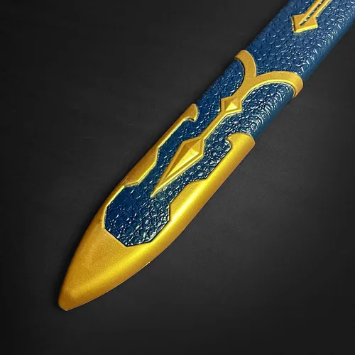 Vista 8 de Espada de espuma Heroic Master de 37 pulgadas con funda de plástico para cosplay, LARP, disfraz de Halloween y exhibición
