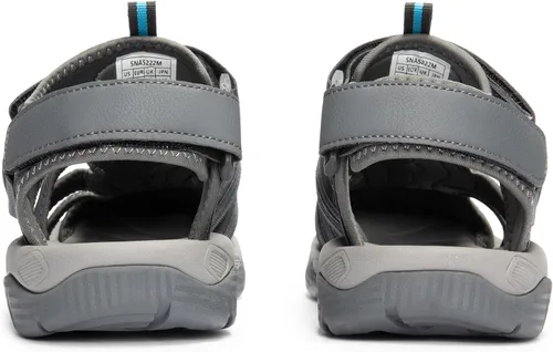 Vista 8 de NORTIV 8 Sandalias para hombre, sandalias deportivas con punta cerrada, zapatos de verano para hombre, sandalias ligeras para caminar