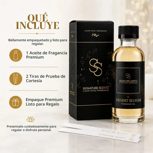 Vista 7 de Aceite difusor inspirado en perfume de lujo, flor del desierto, 4.05 fl oz (4.1 fl oz)