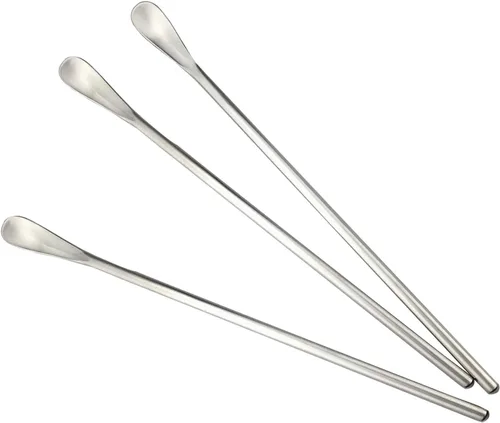 Vista 12 de JASHII Cuchara negra mate de mango largo para mezclar cócteles, cucharas de café para té helado, cucharas de café con mango largo de 8.6 pulgadas