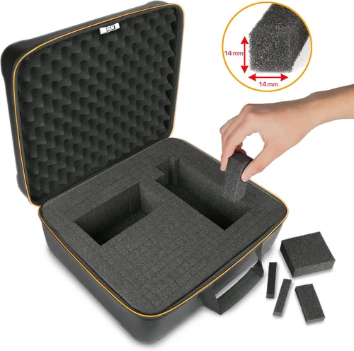 Vista 3 de USA Gear Funda para micrófono, micrófonos inalámbricos y sistemas rígidos, compatible con JBL Wireless, Sennheiser E 835, Tonor y más