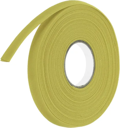 Vista 203 de MECCANIXITY Cinta al bies de doble pliegue de 1 pulgada, cinta al bies de poliéster continua a granel para coser, costura, acolchado, dobladillo