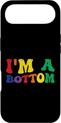 Vista 27 de Funny Gay Pride Rainbow Flag I'm A Bottom Case for iPhone 16