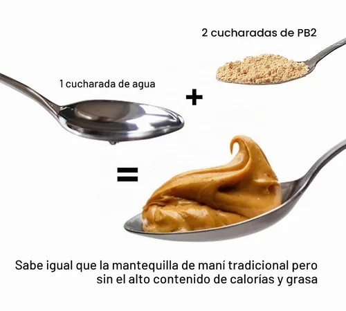 Vista 5 de PB2 con chocolate premium Bell Plantation