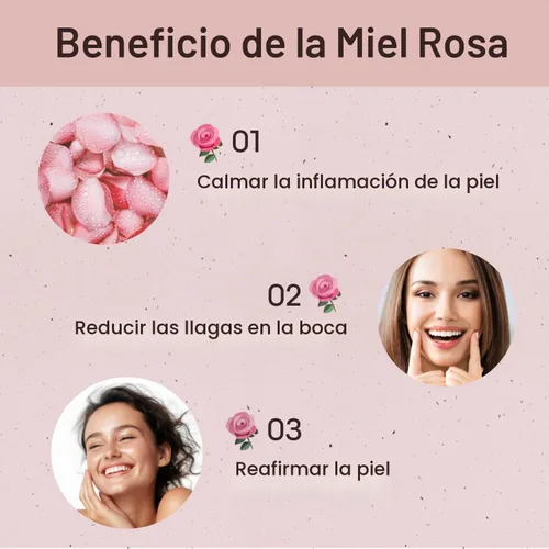Vista 6 de Pharmark Miel Rosada 1 Oz Miel Rosa