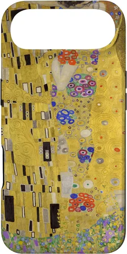 Vista 27 de Gustav Klimt's The Kiss Famous Painting Case for iPhone 17