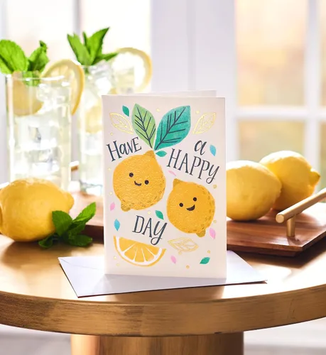 Vista 6 de American Greetings Tarjeta de orgullo en blanco LQBTQIA+ (Have A Happy Day)