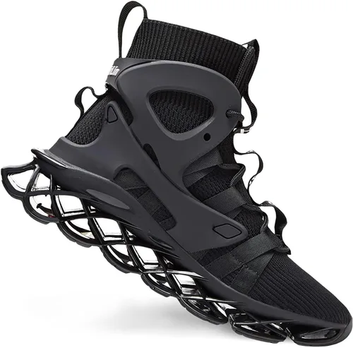 Vista 4 de Hello MrLin Tenis para correr para mujer, cómodos, antideslizantes, para caminar, gimnasio, tenis, deporte, hip hop