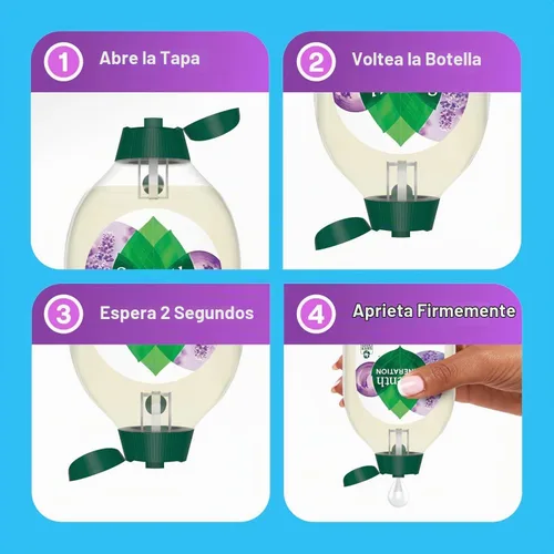 Vista 10 de Seventh Generation - Detergente EasyDose para ropa ultra concentrado: 66 cargas, aroma de lavanda fresca, 23,1 onzas líquidas