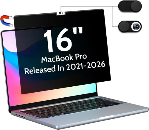 Vista 13 de Peslv Filtro de Privacidad Magnético para Macbook de 12 Pulgadas (2012-2017), Filtro Anti Luz Azul Deslumbrante Extraíble Filtro de Pantalla Mate