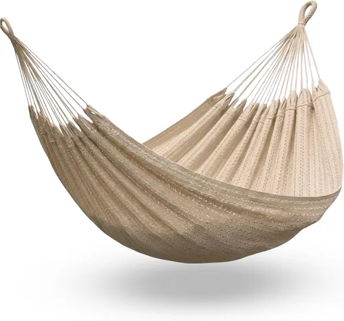 Vista 12 de Hamaca para 1-2 personas, capacidad de 475 libras, hamaca mexicana tejida a mano, 100% algodón suave, hamaca maya de 9.8 pies para patio, patio