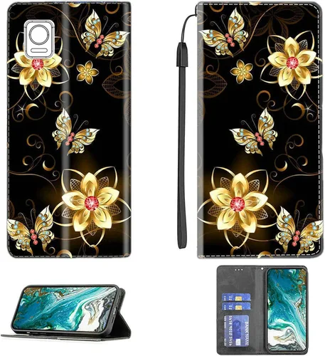 Vista 129 de Aroepurt Funda para UMIDIGI G1 Plus compatible con UMIDIGI G1 Plus Funda para teléfono Funda de piel sintética con función atril magnética CPT15