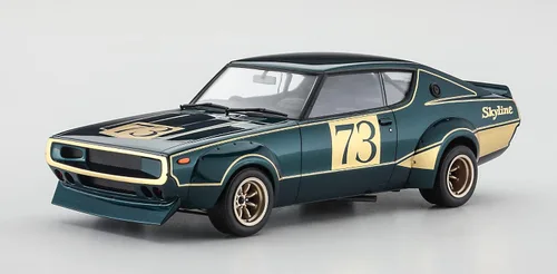 Vista 5 de Hasegawa 20642 1/24 Nissan Skyline 2000GT-R Racing Concept Model Kit, multicolor