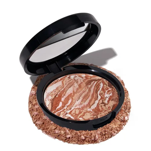 Vista 10 de LAURA GELLER NEW YORK Polvo Bronceador Horneado Bronze-N-Brighten - Claro - Brillo Bronce Natural