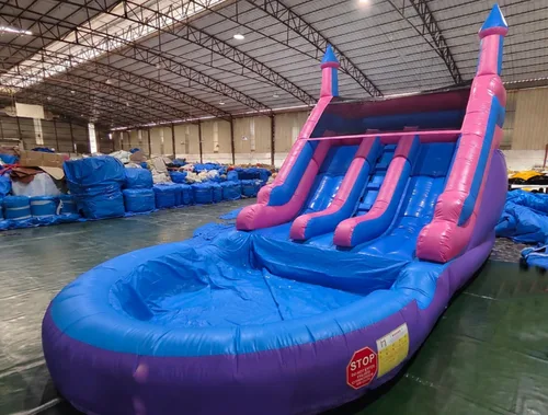 Vista 10 de 24f(L) Inflatable Water Slide, Commercial Grade, for Adults/Kids