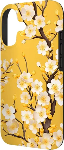 Vista 2 de Yellow Cherry Blossom Case for iPhone 17