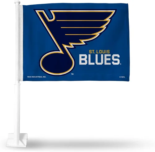 Vista 20 de Rico Industries Bandera de coche alternativa de doble cara de la NHL
