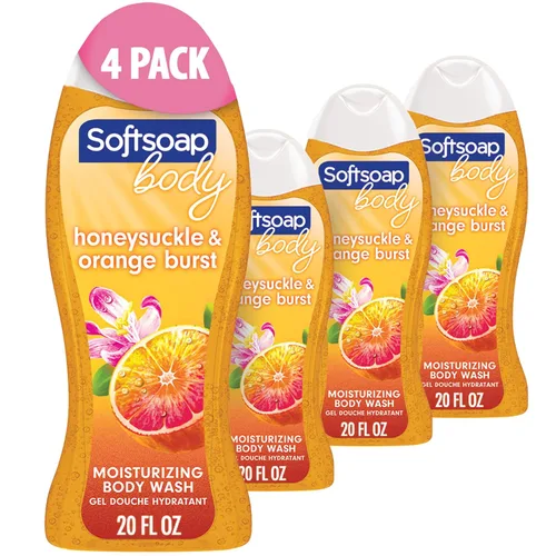 Vista 14 de Softsoap Jabón corporal de eucalipto y menta, gel de baño hidratante, 20 onzas, (paquete de 4)