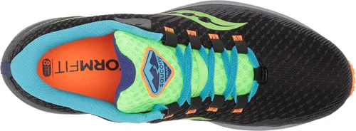 Vista 5 de Saucony Tenis Canyon Tr Trail para correr para hombre, PinoNaranja
