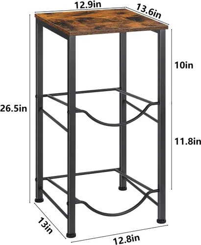 Vista 2 de LIANTRAL Organizador de Botellas de Agua de 5 Galones con Estante de Almacenamiento, Soporte para Jarra de Agua, Estante para Jarra de Agua, Soporte