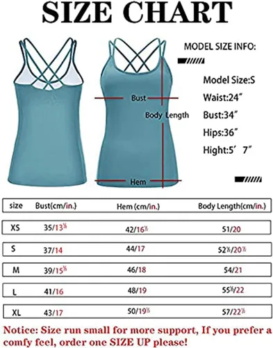 Vista 7 de RUNNING GIRL - Camiseta deportiva sin mangas para mujer con sujetador incorporado, copas BC, espalda con tiras, ropa activa, tops de compresión