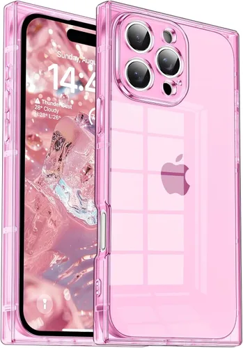 Vista 23 de Funda Tzomsze Compatible con iPhone Air Clear Funda, Protección de Cámara, Esquinas Reforzadas TPU Delgada Resistente a Golpes Funda Protectora