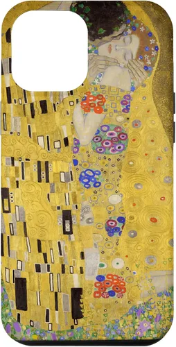 Vista 26 de Gustav Klimt's The Kiss Famous Painting Case for iPhone 17