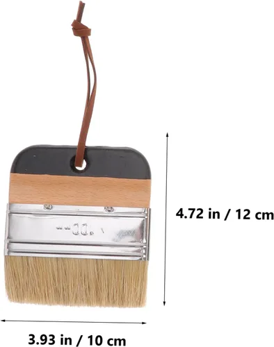 Vista 6 de EXCEART Juego de pinceles redondos de mango de madera Jumbo Brush Prop para pintura de propósito