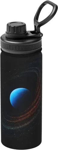 Vista 14 de Aurora Printed Insulated Water Bottle, 18oz Stainless Steel Funny Travel Mug, Leakproof Hot & Cold for Sports, Gym, Hiking