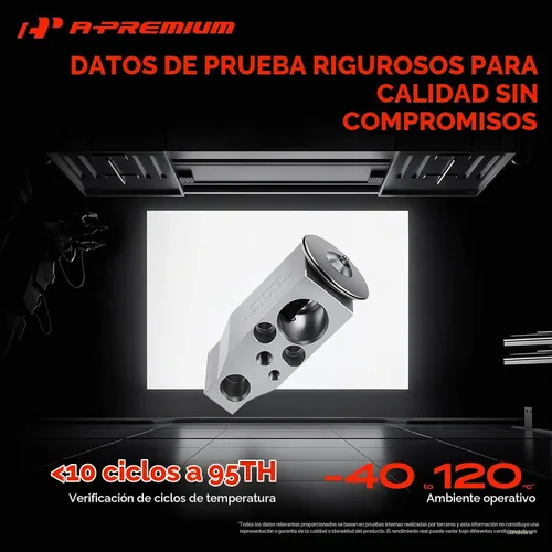 Vista 7 de Válvula de expansión de CA A-Premium compatible con Chevrolet y Pontiac para Chevrolet Aveo 2004-2011, Aveo5 2006-2011, Corsa 2002-2008, Tornado