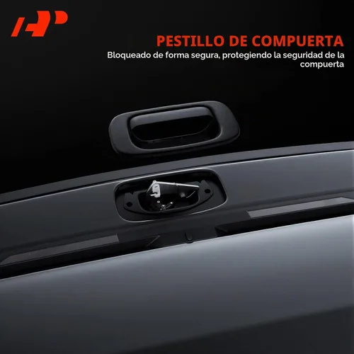 Vista 7 de A-Premium Kit de Reconstrucción de Puerta Trasera de 31 Piezas Compatible con Toyota Tundra 2000-2006, Marco de Manija de Puerta Trasera, Bisagra