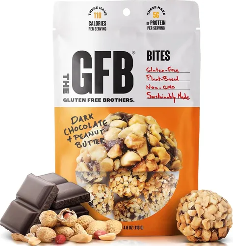 Vista 18 de The GFB Bocaditos de proteína aptos para alérgenos para pastel de cumpleaños, aperitivos sin gluten sin nueces, bolas de proteína a base de plantas