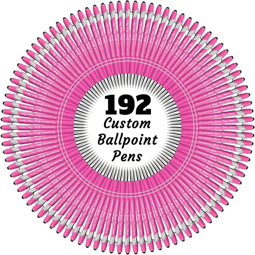 Vista 19 de 12 bolígrafos personalizados a granel, bolígrafos personalizados con grabado personalizado con nombre o texto, regalo ideal de aniversario
