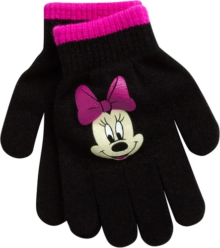 Vista 6 de Disney Girls Minnie Mouse and Vampirina Winter Hat and 2 Pair Mitten or Glove Set (ToddlerLittle Girl)