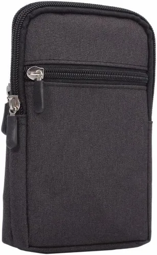 Vista 9 de Bolsa universal para teléfono celular, riñonera multiusos, para la cintura, para deportes al aire libre, funda para llevar teléfonos móviles