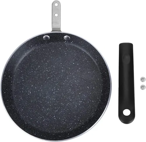 Vista 8 de Sartén, mini sartén de inducción antiadherente para crepes y panqueques, sartén para crepes, sartén para huevos y tortillas, para el hogar