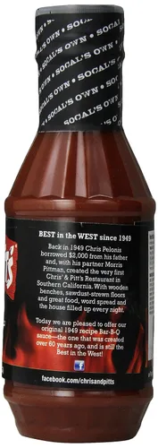 Vista 4 de Chris' & Pitt'S Original BBQ Sauce, 18 oz