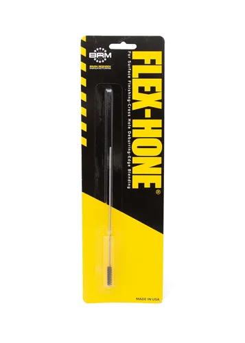 Vista 43 de Brush Research pulidor cilíndrico FLEX-HONE, serie BD, abrasivo de carburo de silicio, 1