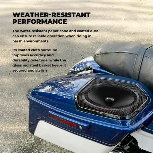 Vista 4 de DS18 PRO-SM69.2 6x9 Altavoz de Cono de Rango Medio de Montaje Poco Profundo Resistente al Agua, 500W Potencia Máxima, 250W RMS, 2 Ohmios - Perfecto