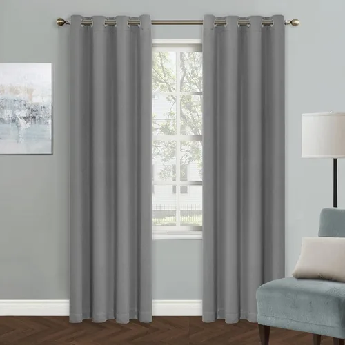 Vista 19 de MYSKY HOME Cortinas Aqua para Armario para Entrada Cortina Opaca para Puerta para Sala de Estar Cortina Oscurecedora de Habitación con Ojales