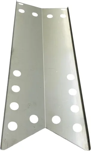 Vista 2 de Music City Metals Repuesto de placa térmica de acero inoxidable 96781 para modelos seleccionados de parrilla de gas por Grill Master, Kenmore y otros