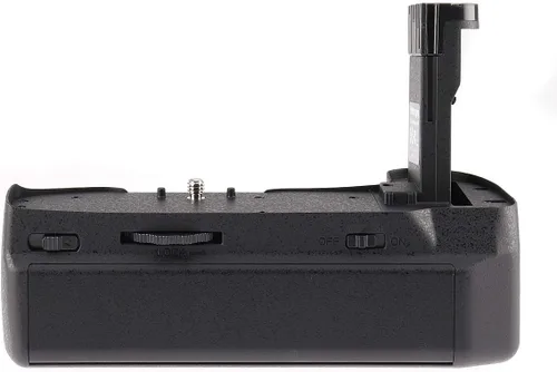 Vista 6 de Empuñadura de batería vertical para BMPCC 4K 6K Blackmagic Pocket Cinema Camera, soporte de batería para batería 3X LP-E6